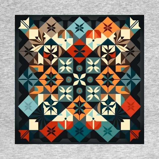 Colorful Patchwork Design by Star Scrunch